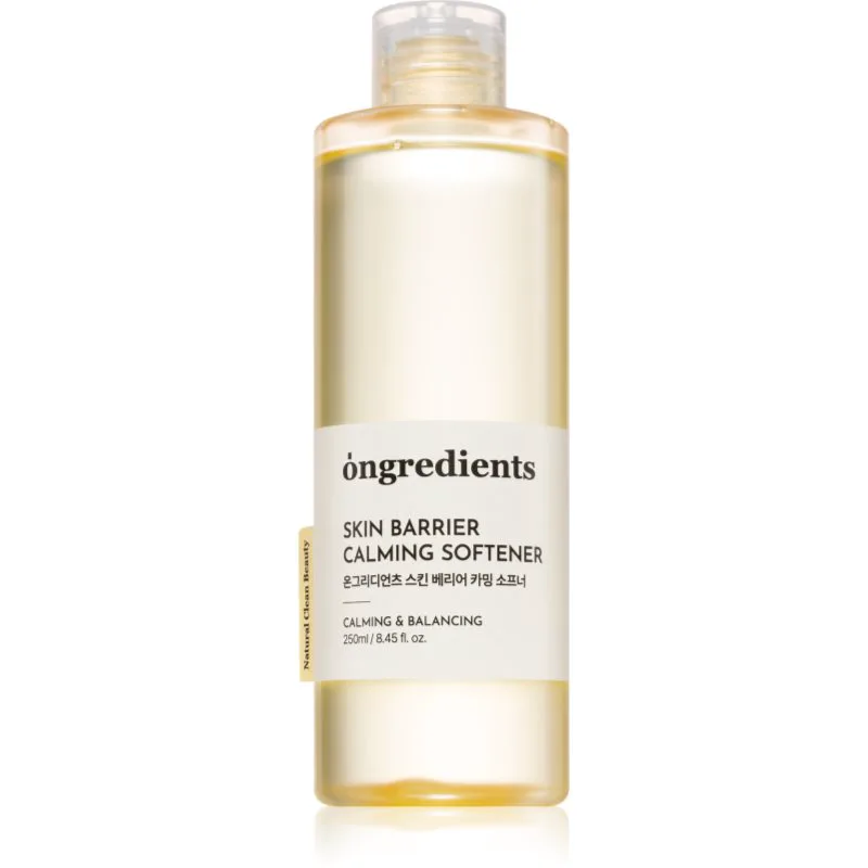 Ongredients Skin Barrier Calming Softener καταπραϋντικό τόνερ με ενυδατικό αποτέλεσμα 250 ml