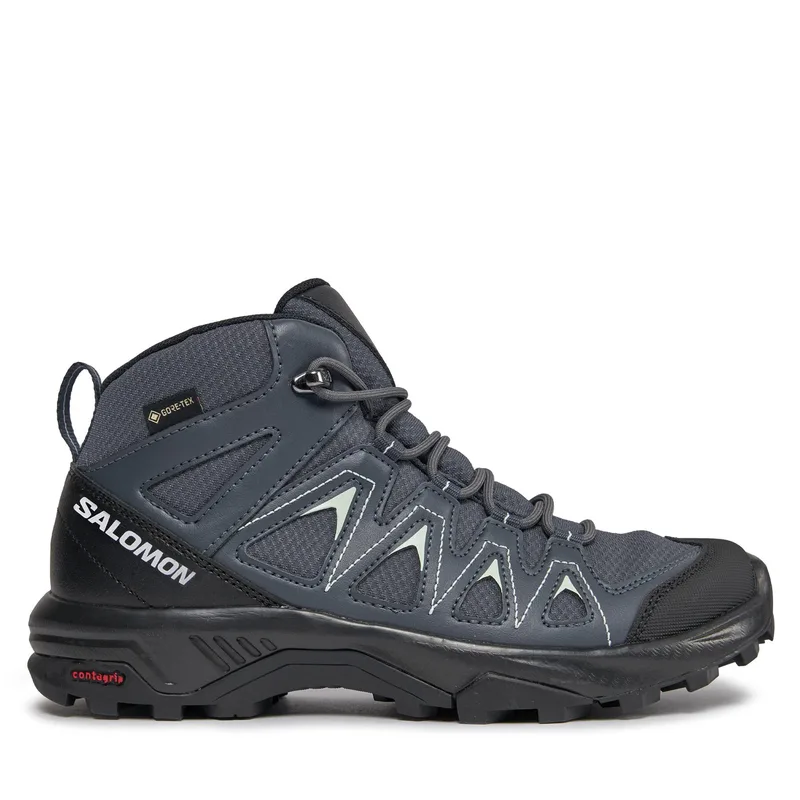 Παπούτσια πεζοπορίας Salomon X Braze Mid GORE-TEX L47181100 Μαύρο