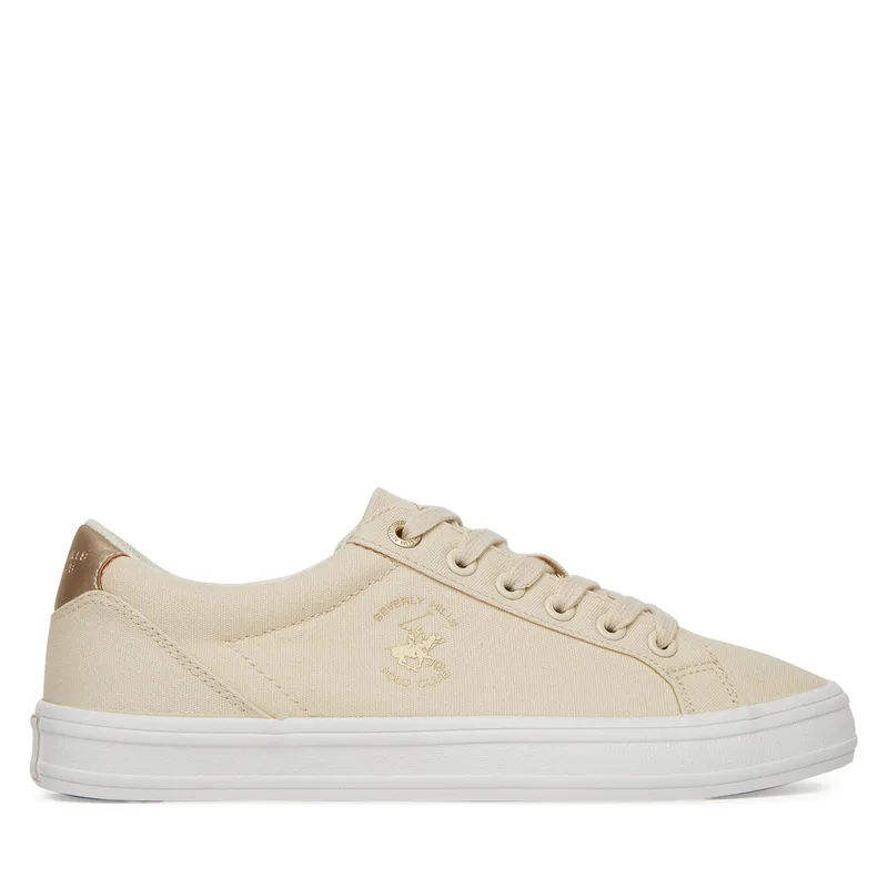 Πάνινα παπούτσια Beverly Hills Polo Club V12-839 Μπεζ