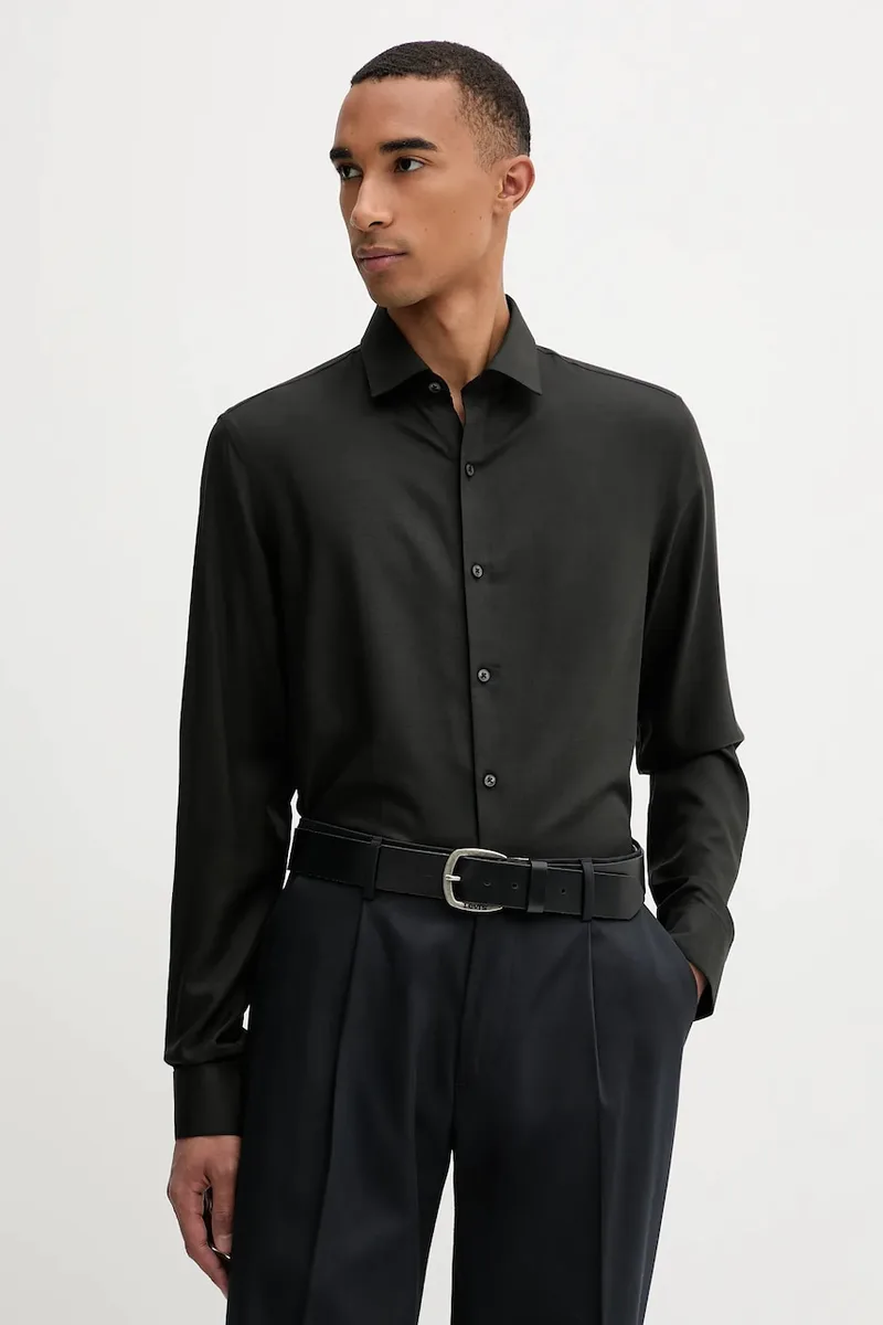 Μάλλινο πουκάμισο Calvin Klein