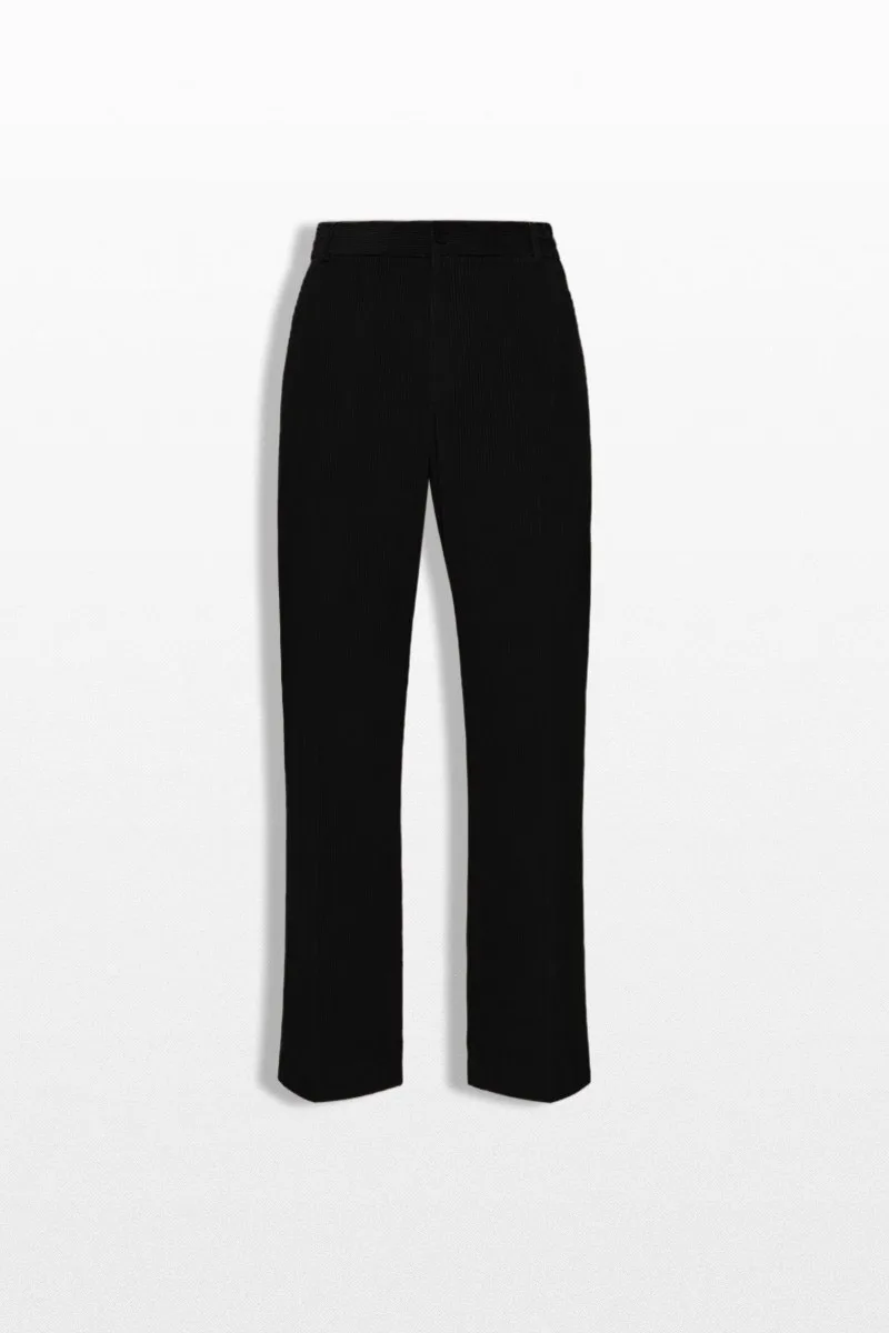 MONCLER Ανδρικό Μαύρο Corduroy Tailored Trousers