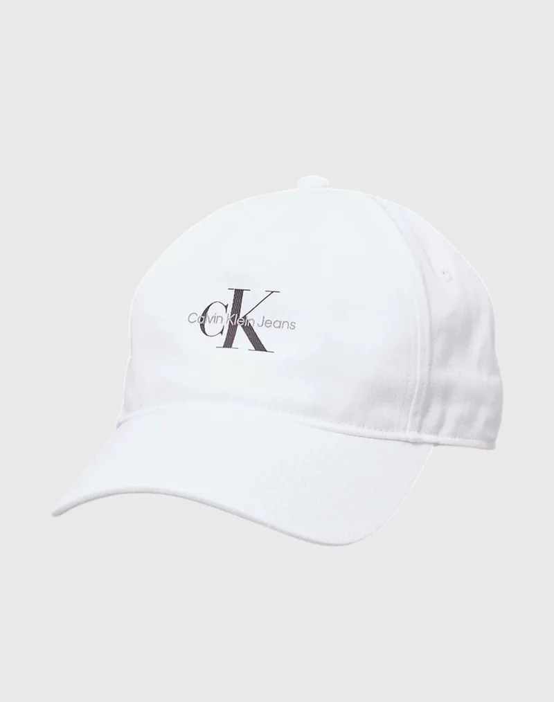 CALVIN KLEIN MONO LOGO 5 PANEL CAP LV04G5032G-YAF White