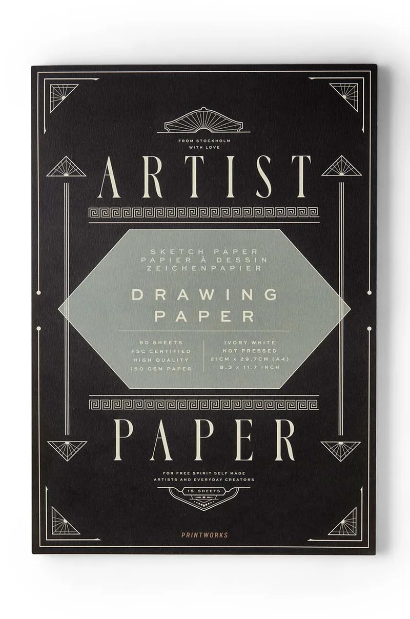 Μπλοκ ζωγραφικής Printworks Artist Paper A4