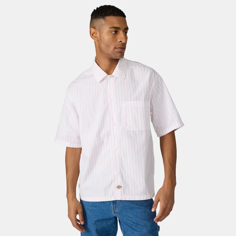 Dickies Venedocia Stripe Ανδρικό Κοντομάνικο Πουκάμισο (9000260385_1539)