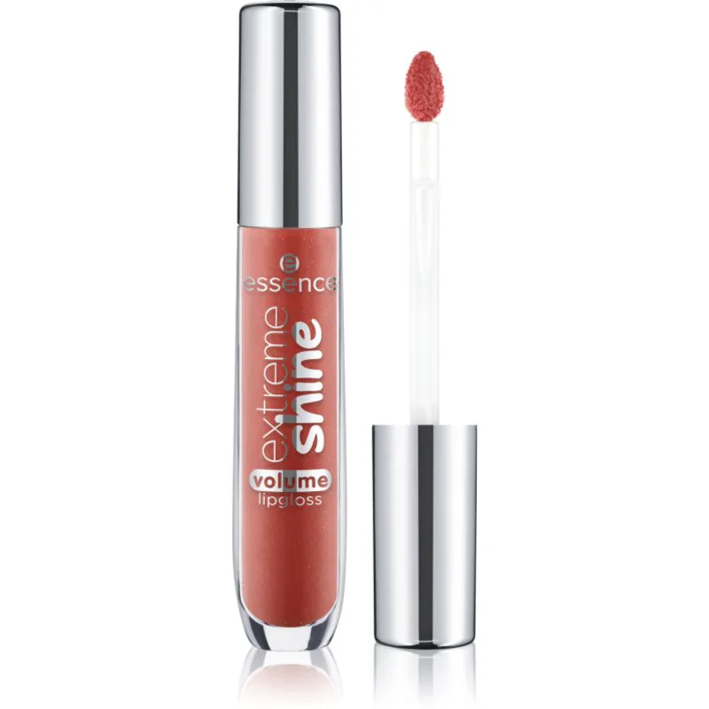 essence Extreme Shine λιπ γκλος χειλιών για μεγαλύτερο όγκο απόχρωση 15 Rusty Kiss 5 ml