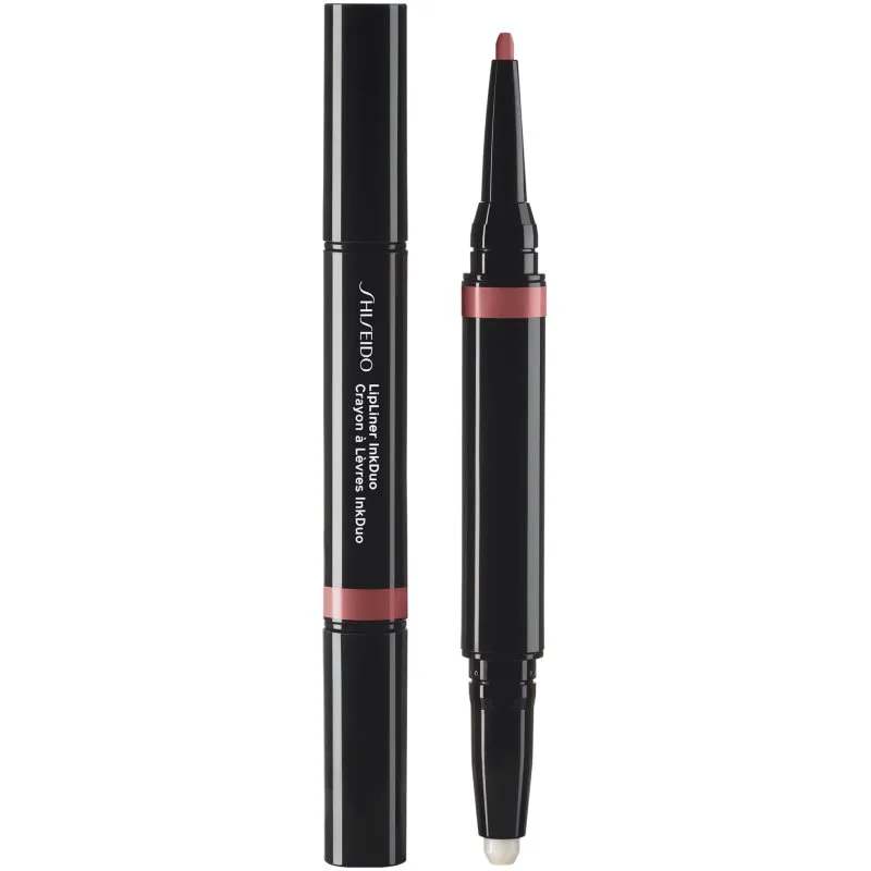 Shiseido LipLiner InkDuo κραγιόν και μολύβι περιγράμματος για τα χείλη με βάλσαμο απόχρωση 03 Mauve 1.1 γρ
