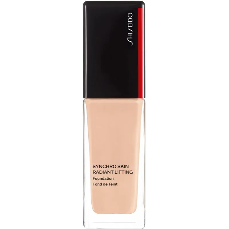 Shiseido Synchro Skin Radiant Lifting Foundation Advanced λαμπρυντικό ανυψωτικό μεικ απ SPF 30 απόχρωση 140 Porcelain 30 ml
