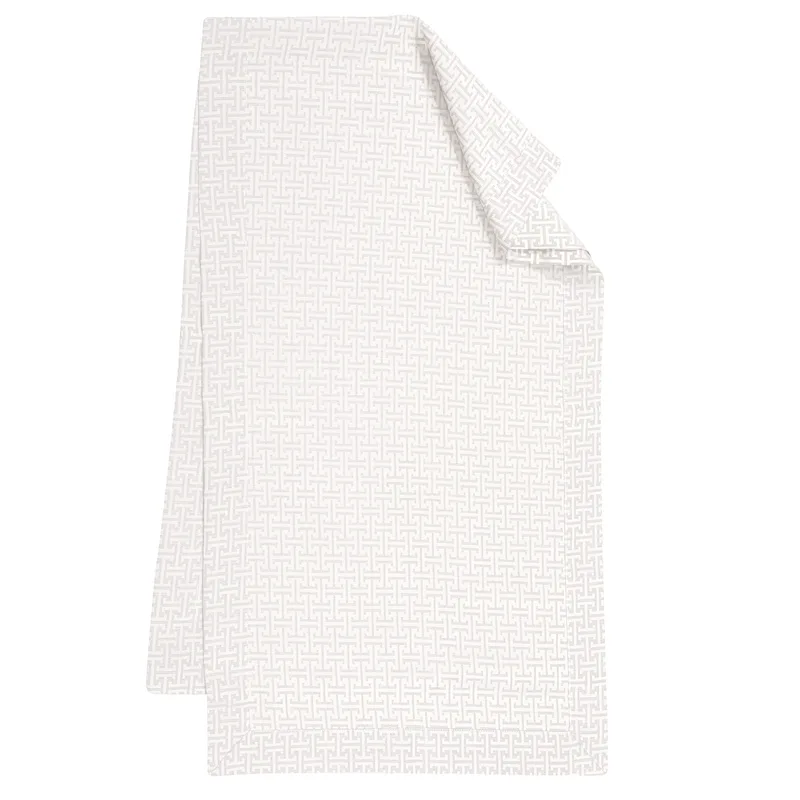 Runner Polyester 50x170εκ. Essential 3006 Λευκό Greenwich Polo Club (Ύφασμα: Polyester, Χρώμα: Λευκό) - Greenwich Polo Club - 227501703006