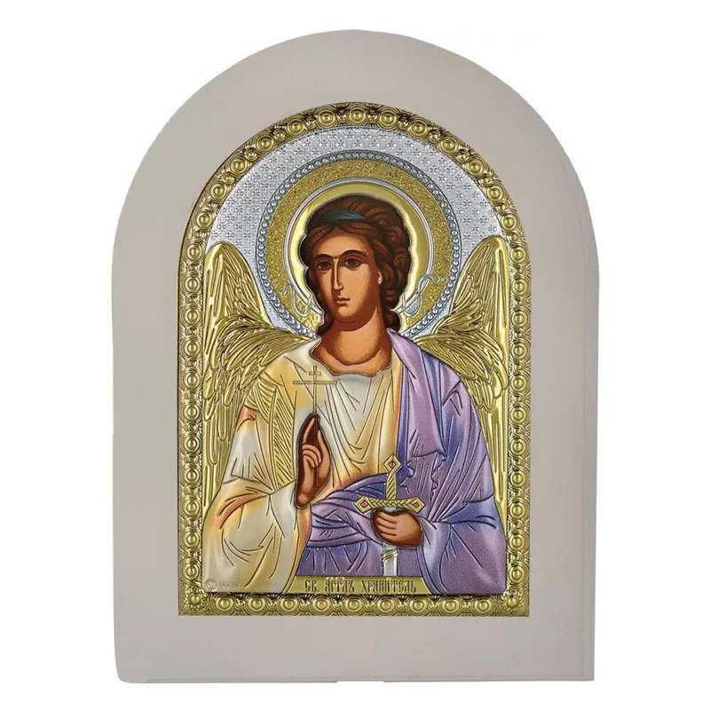 Ασημένια Εικόνα ”Φύλακας Άγγελος” MA-E1126-X-WC