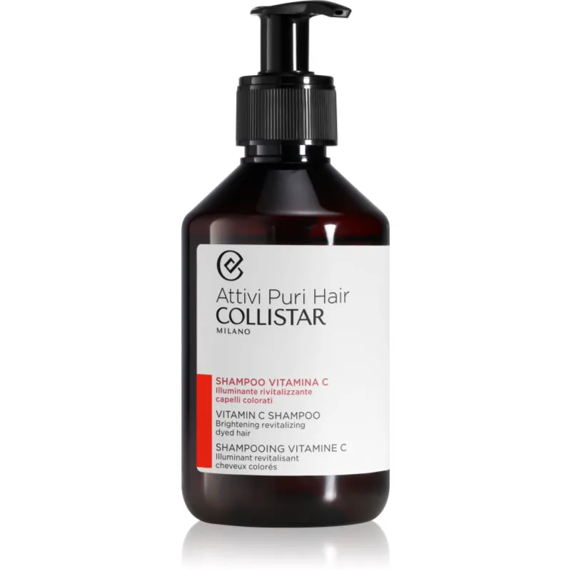 Collistar Hair Vitamin C Shampoo Brightening Revitalizing σαμπουάν με βιταμίνη C 250 ml