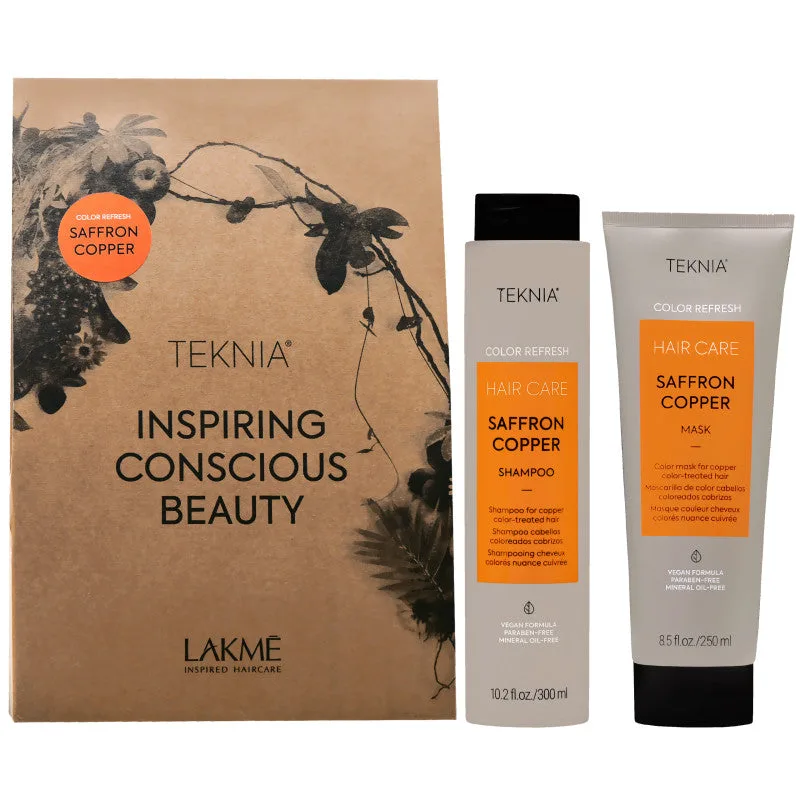 Kits Lakme Teknia Color Refresh Saffron Copper - 300+250ml