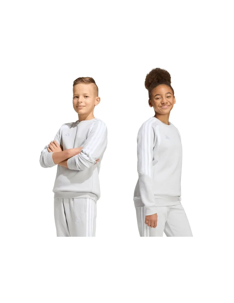 adidas Tiro 26 League Sweat Crew gray kids' sweatshirt KF5823
