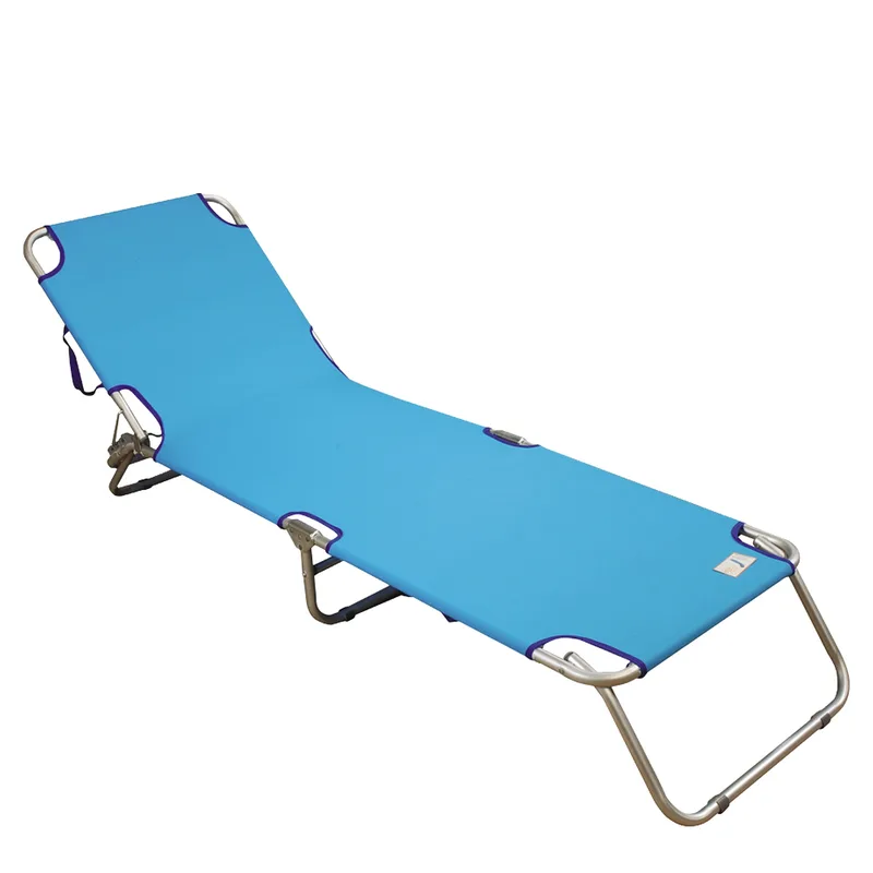 Summer Club Ξαπλώστρα Αλουμινίου Φ22mm 188x58x24εκ. Standard Θαλασσί 19351
