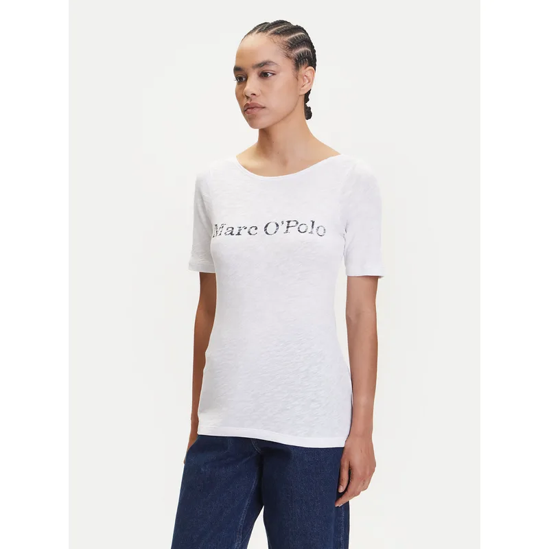 Marc O'Polo T-Shirt 504 2261 51231 Λευκό Regular Fit