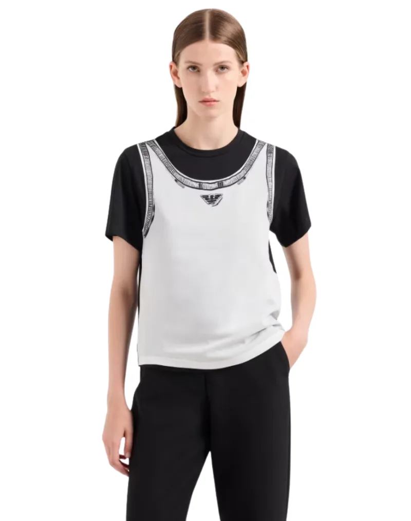 Emporio Armani - T-Shirt Γυναικείο 6D2T7E2JIDZ-0999