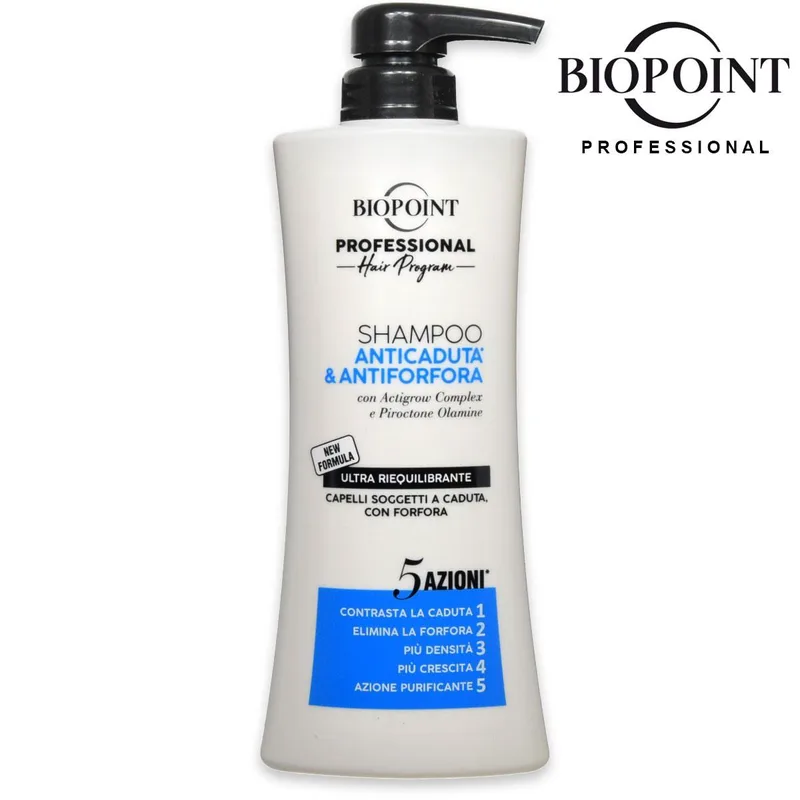 Biopoint hair loss & dandruff shampoo 400 ml