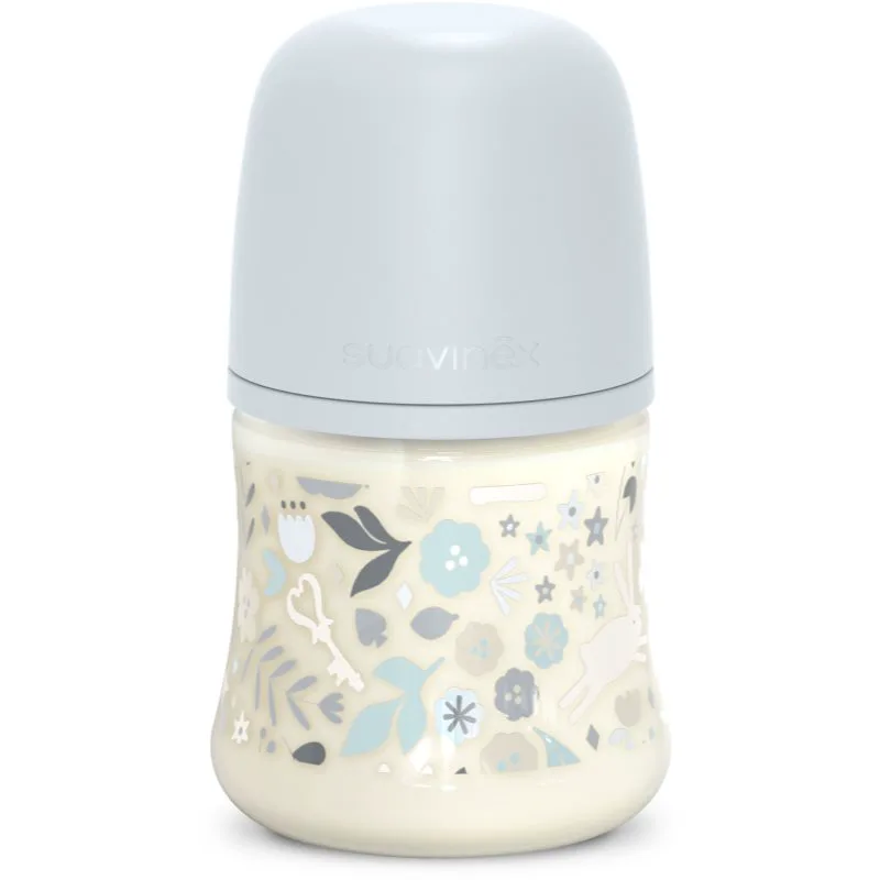 Suavinex Wonderland SX Pro Physiological Anti-Colic μπιμπερό S Slow Flow 0 m+ Liberty Blue 150 ml