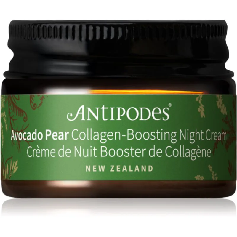 Antipodes Avocado Pear Collagen-Boosting Night Cream θρεπτική κρέμα νύχτας για το πρόσωπο 15 ml