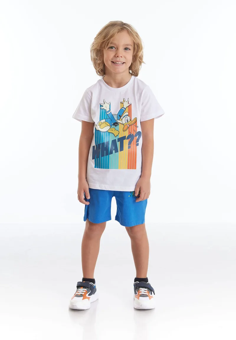 Πιτζάμα παιδική για αγόρι Donald Duck What MC19581