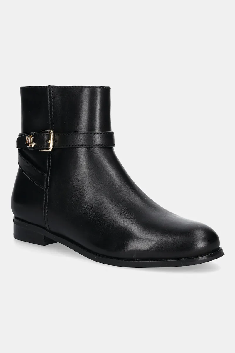 Δερμάτινες μπότες Lauren Ralph Lauren Brooke Bt 2