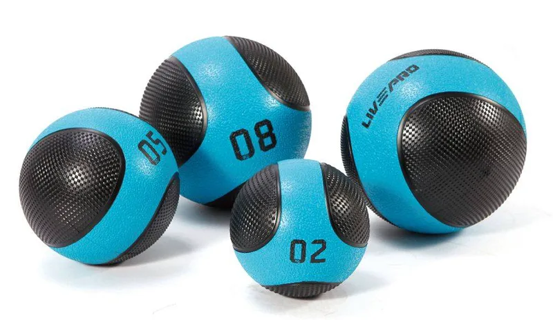 MEDICINE BALL LIVEPRO LP8112 SOLID STUDIO (2 KG)
