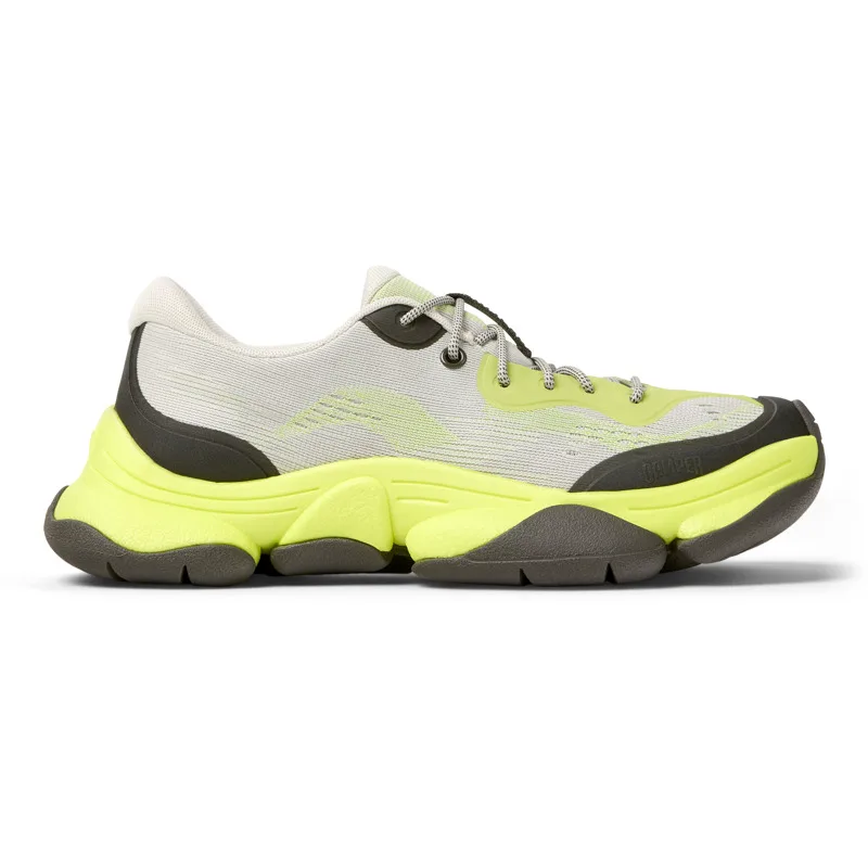 CAMPER Karst 2 - Casual παπούτσια Για Γυναικεία - Μπεζ,Πράσινο, Μέγεθος 39, Cotton fabric