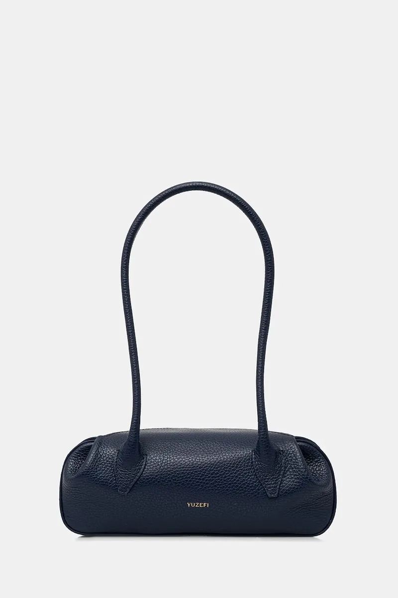 Yuzefi baguette γυναικεία δερμάτινη OYSTER SHOULDER MINI