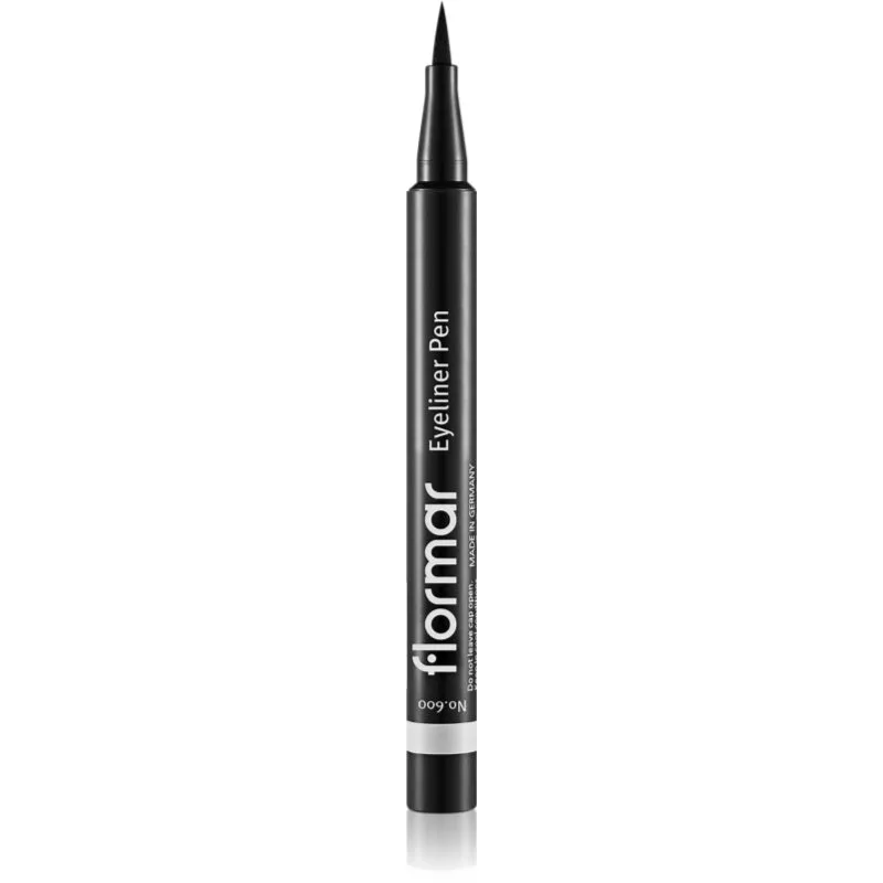 flormar Eyeliner Pen Λάινερ ματιών με πλατιά άκρη απόχρωση Black 1 ml
