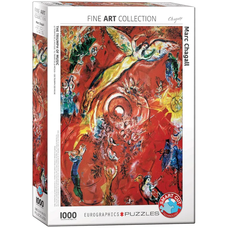 Puzzle 1000τμχ The Triumph of Music by Marc Chagall
