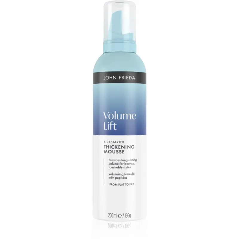 John Frieda Volume Lift Kickstarter Thickening Mousse αφρός για όγκο μαλλιών 200 ml