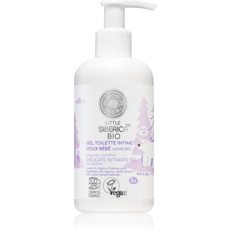 Natura Siberica Little Siberica BIO απαλό τζελ προσωπικής υγιεινής για παιδιά από τη γέννηση 250 ml