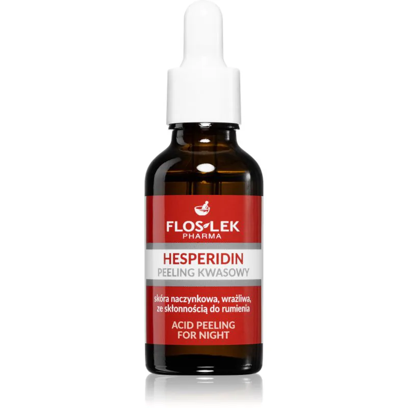 FlosLek Laboratorium Hesperidin Scrub προσώπου νύχτας 30 ml