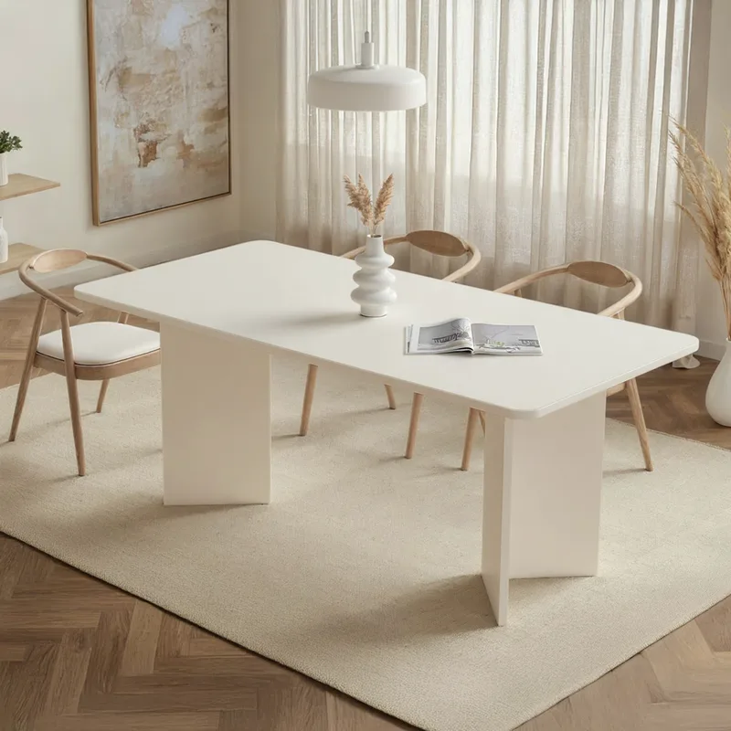 Τραπέζι Τραπεζαρίας Linza - Wood White 353Nrd1133 (180x75x90 cm)