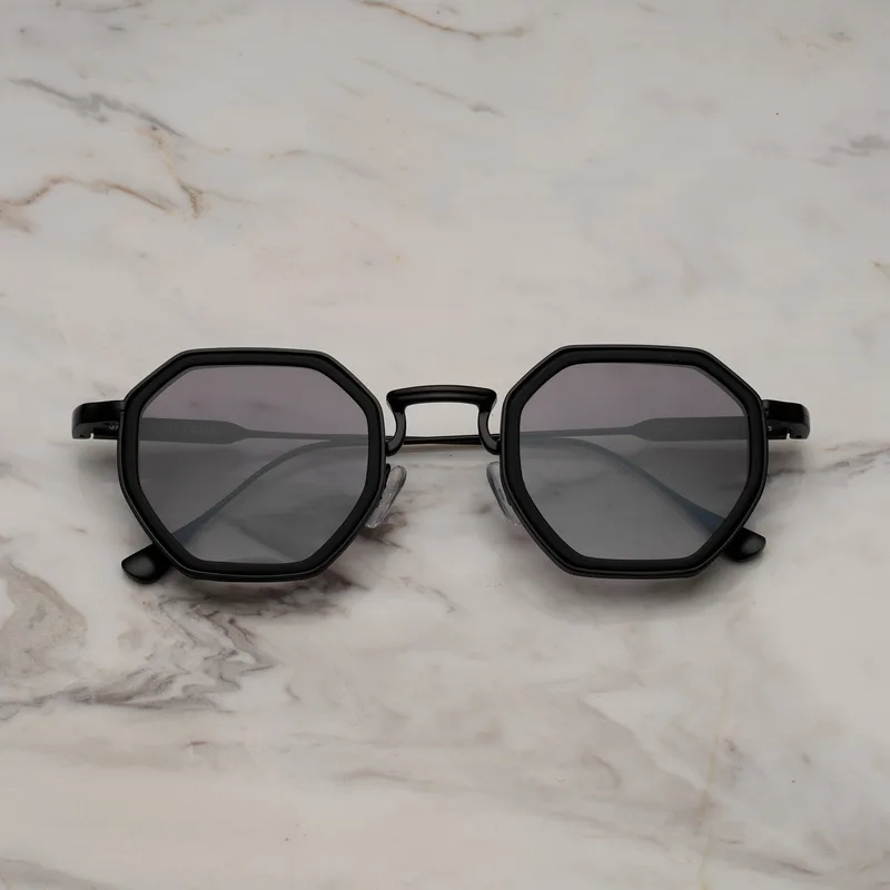 BEX A17EP1M - BEX - MATT BLACK & MATT BLACK - GRADIENT GRAY Sunglasses | Matt Black & Matt Black | Gradient Gray Shades | Explicit Poets Sunglasses