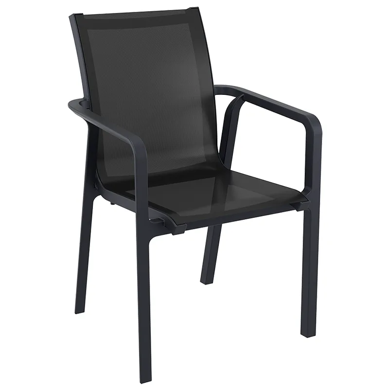 Pacific πολυθρονα black/black πολ/νιου