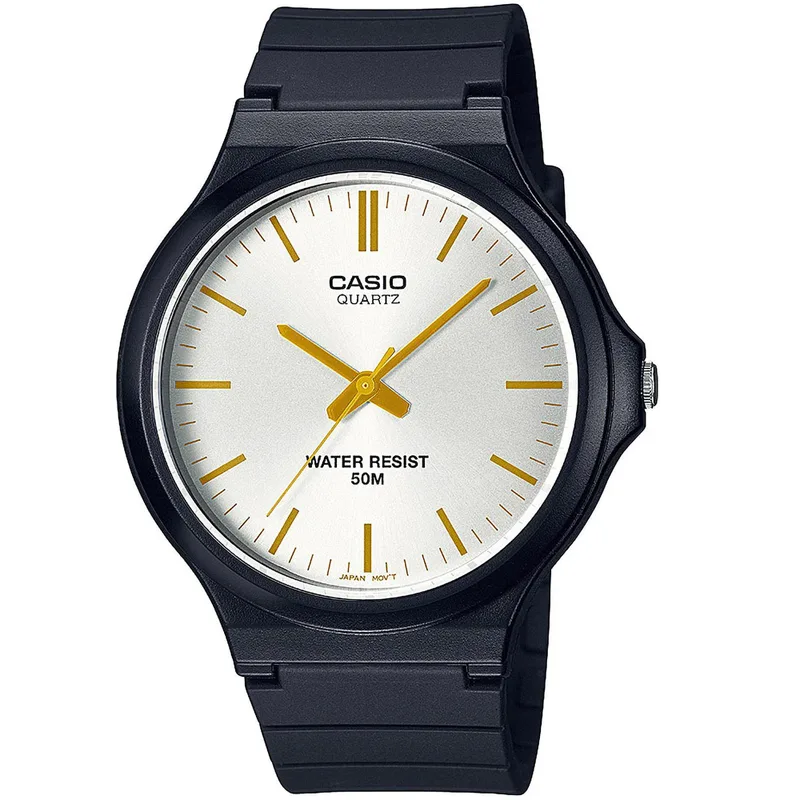 CASIO Standard Black Rubber Strap MW-240-7E3VEF