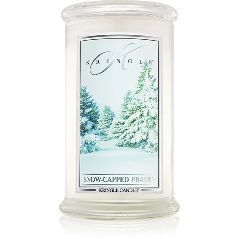 Kringle Candle Snow Capped Fraser αρωματικό κερί 624 γρ