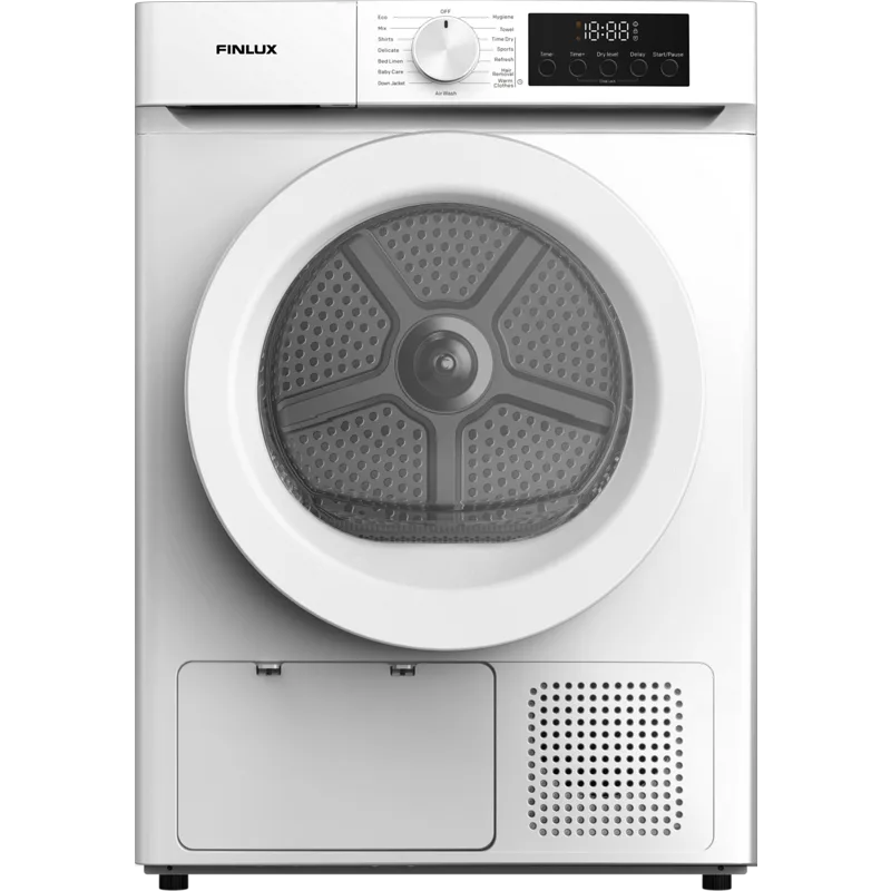 Στεγνωτήριο TDF8015SK, 8 kg, E, Λευκό ,Finlux