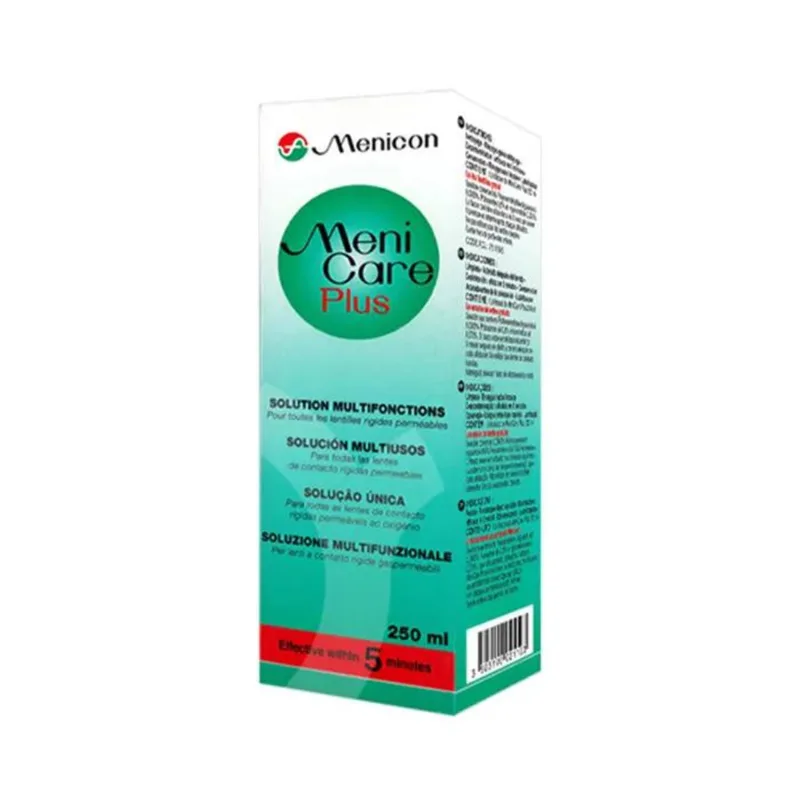 Menicon Menicare Plus Multifunctional Solution for Rigid Permeable Lenses 250ml