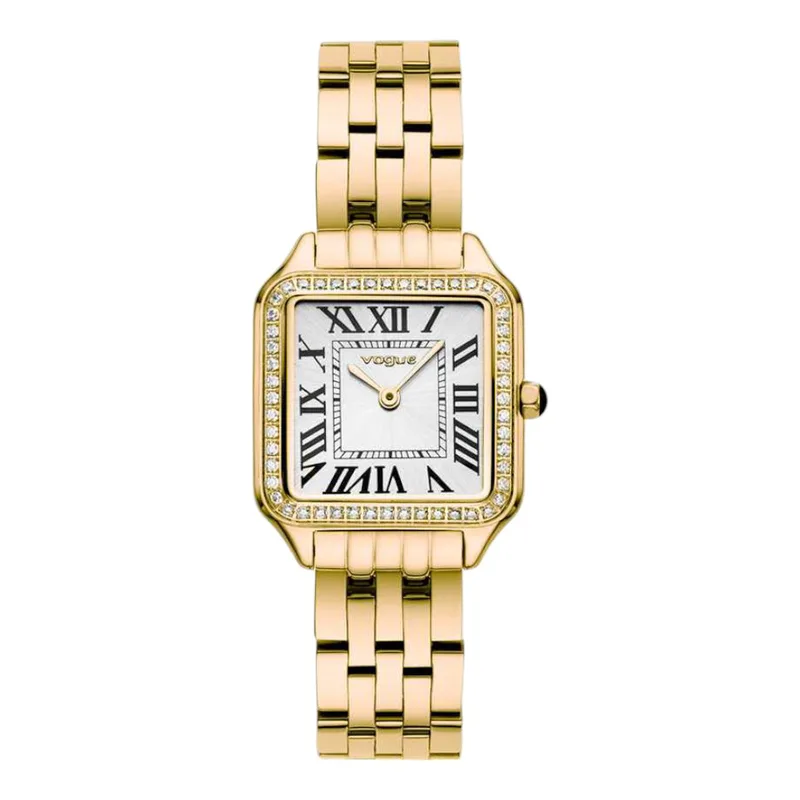 Ρολόι Γυναικείο Vintage της Vogue Yellow Stainless Steel Victoria 2020615241