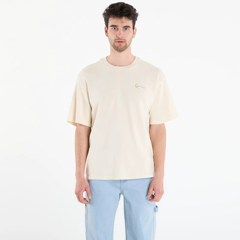 T-shirt Karl Kani Signature Washed Oversized T-Shirt White XL