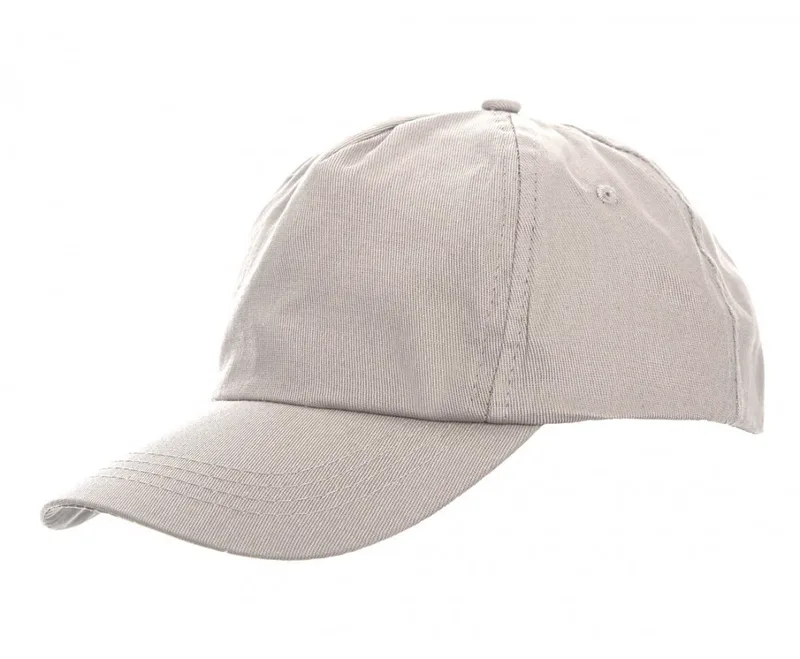Πεντάφυλλο καπέλο τζόκεϊ About Basics Wolf - 00802 Light Grey