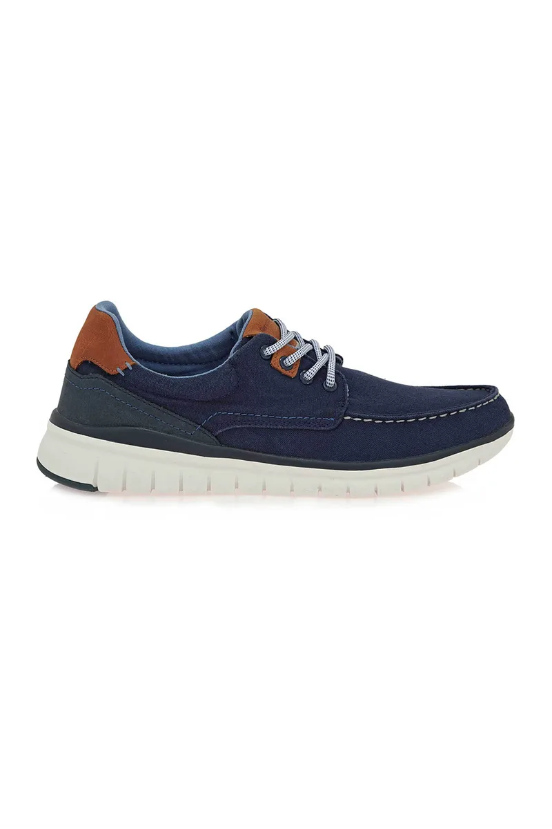 Renato Garini ανδρικά boat shoes - W589S516238F Σκούρο Μπλε