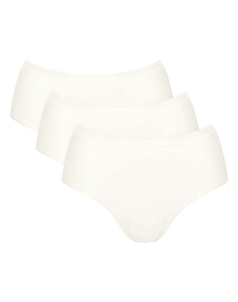 sloggi GO Daily Cotton Midi 3P 10222325-00GZ White