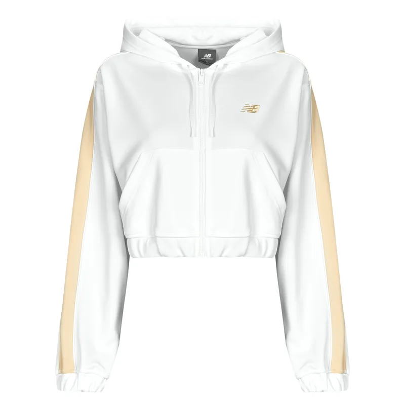 T-shirt με κουκούλα New Balance INTERLOCK FULL ZIP