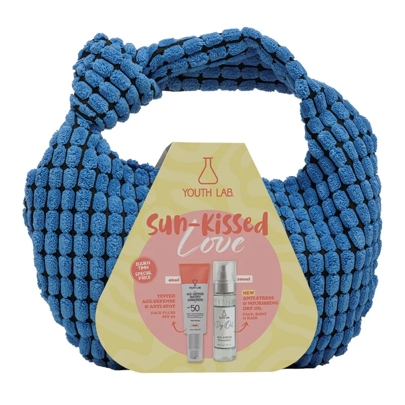 Sun-Kissed Love Set – Age Defense Tinted SPF50 &amp; Anti - Stress Dry Oil