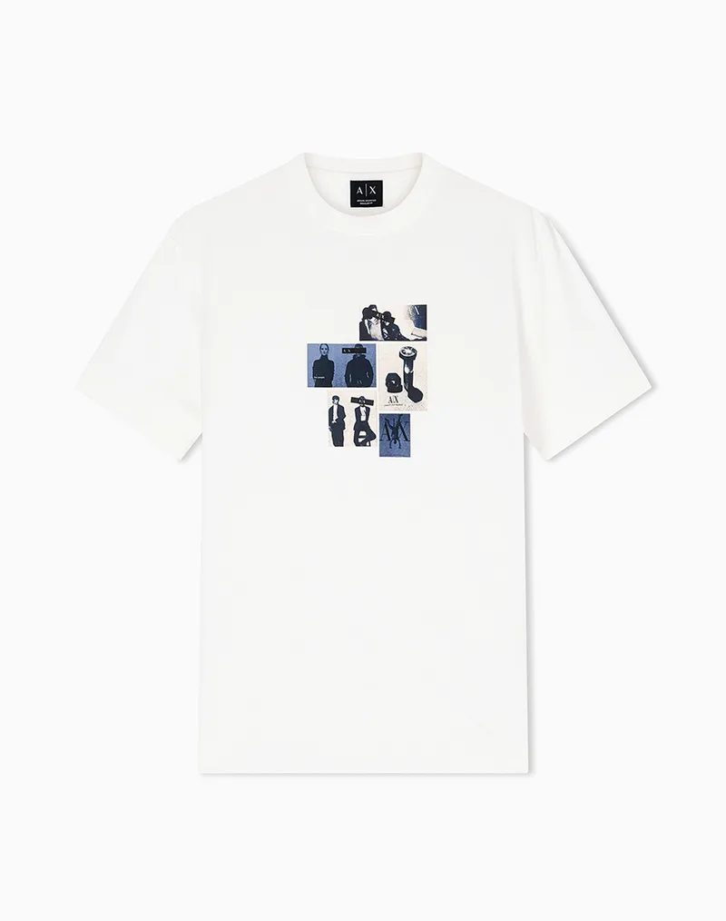 ARMANI EXCHANGE T-SHIRT XM002780AF10358-U0009 OffWhite