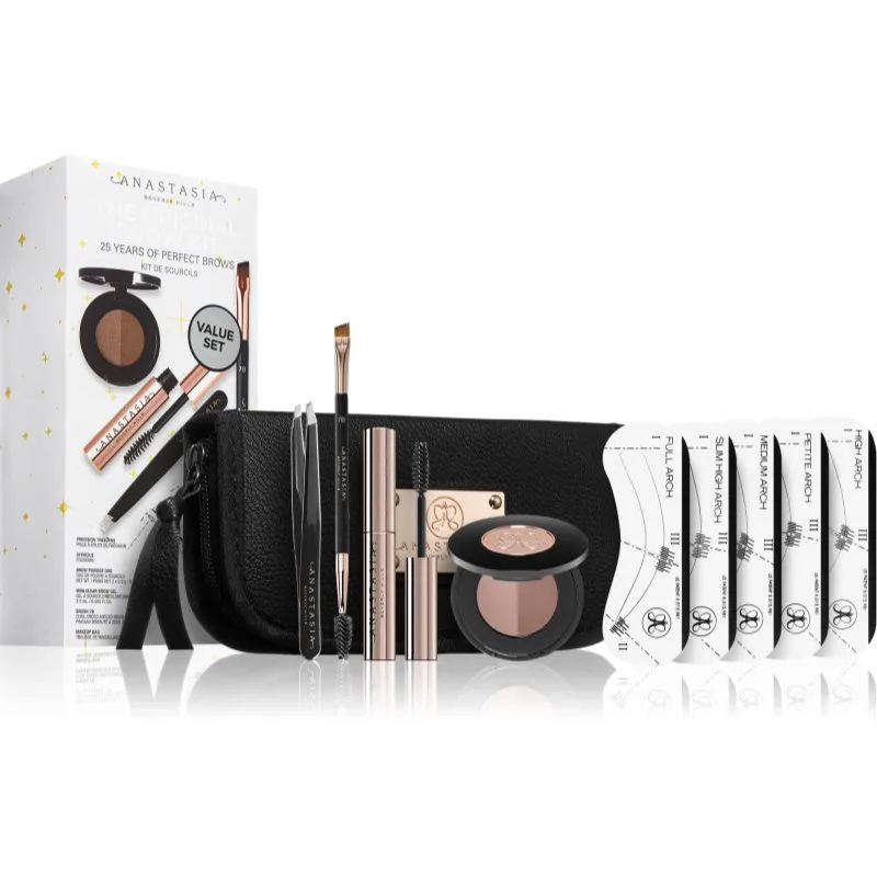 Anastasia Beverly Hills OG Brow Kit σετ δώρου απόχρωση Medium Brown
