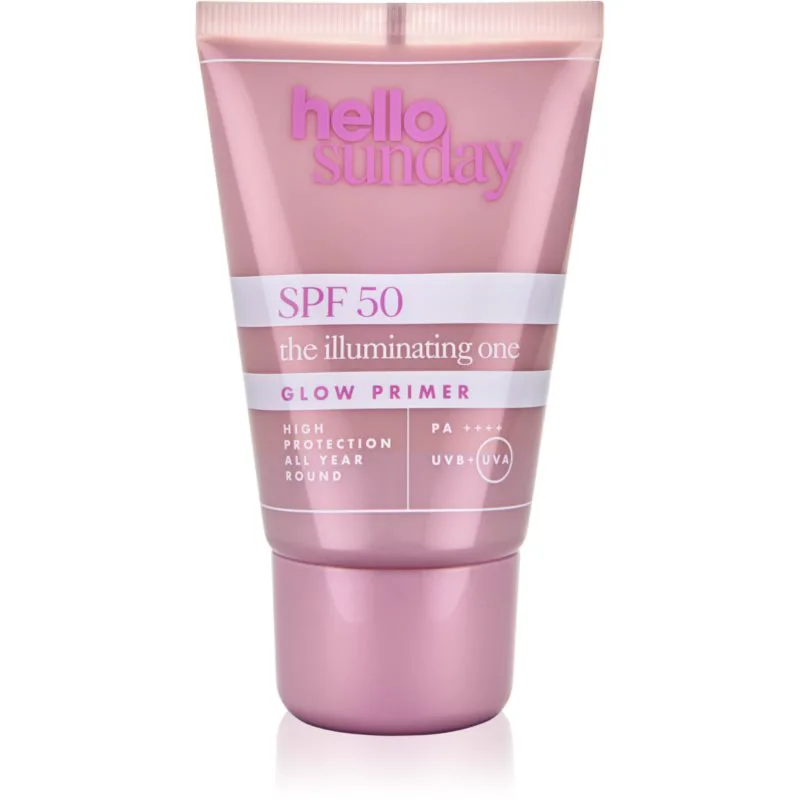 hello sunday the illuminating one προστατευτική βάση για μεικ απ SPF 50 50 ml