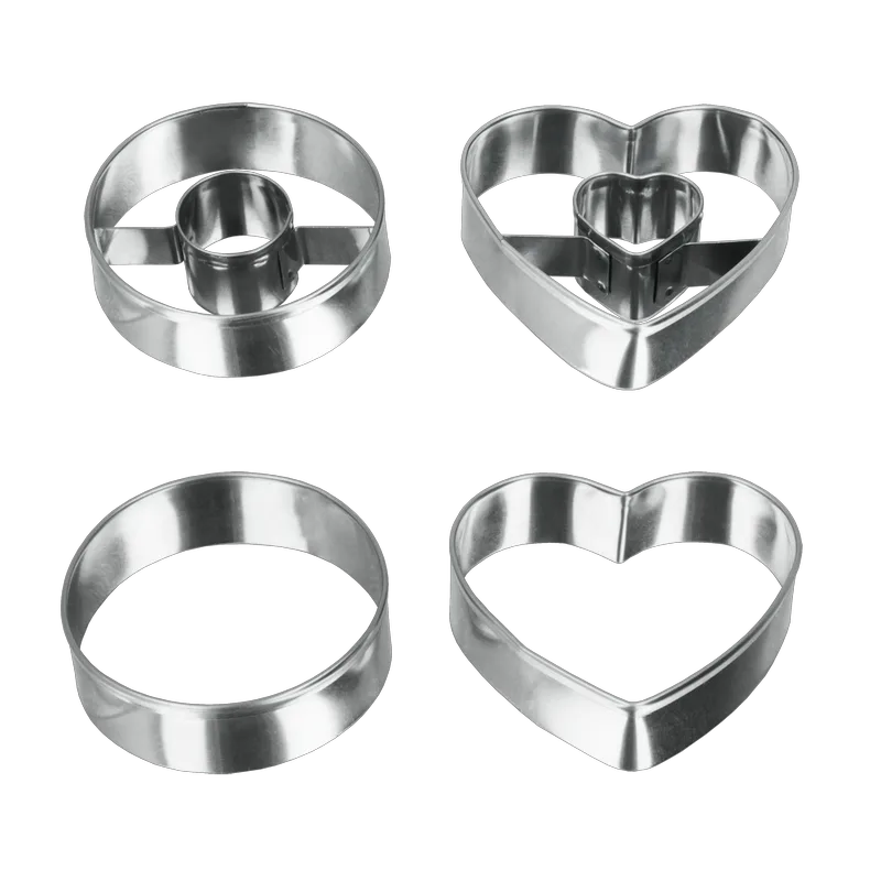 Cut Pat Ανοξείδωτα 4 Σχέδια metaltex - METALTEX - 16-252362